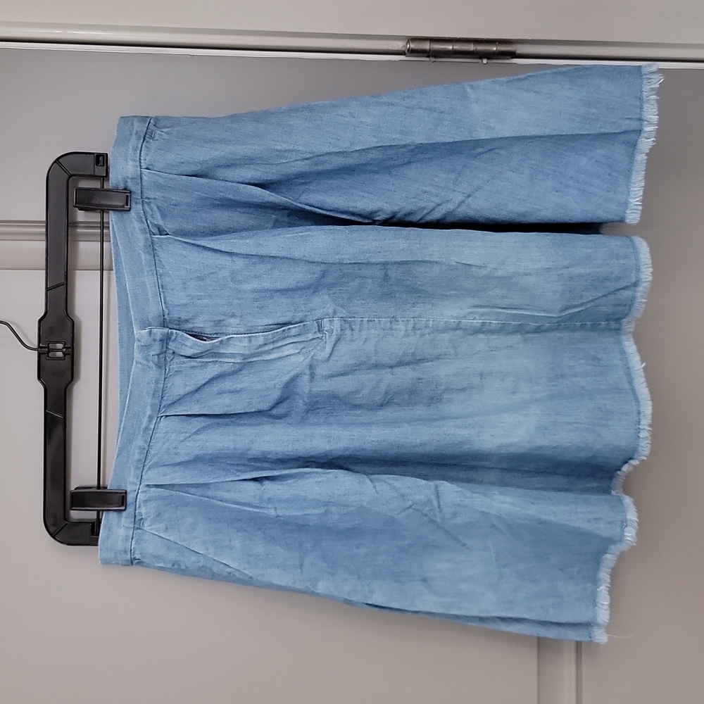Chambray skirt